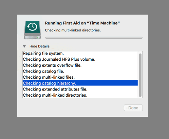 Fix Time Machine corruption.