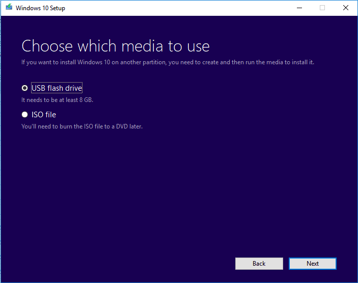 install windows 10 step3