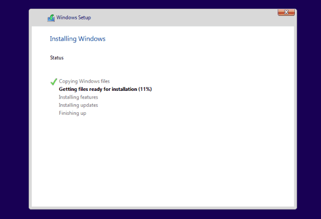 install windows 10 step 5