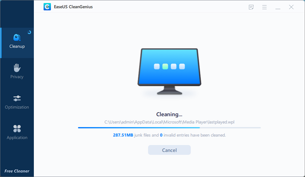 large file cleanup