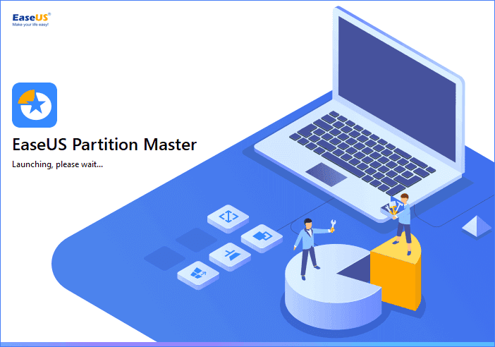 EaseUS partition manager