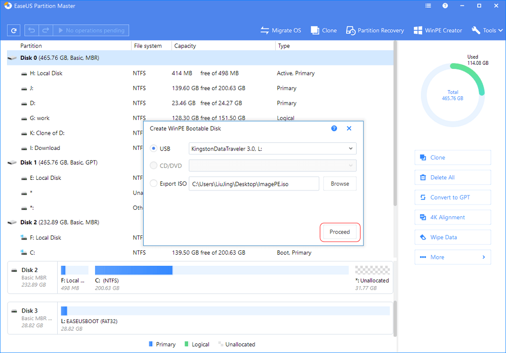 create bootable disk 2