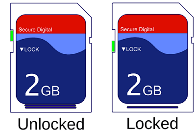 unlock sd card